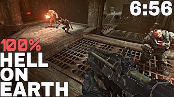 100% Hell on Earth 6:56 | DOOM Eternal Console Speedrun