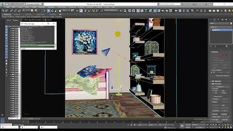 3DsMax Tutorials, Learn 3D Modeling a Modern Stylish Interior from Scratch in 3dsmax ( Part 11)