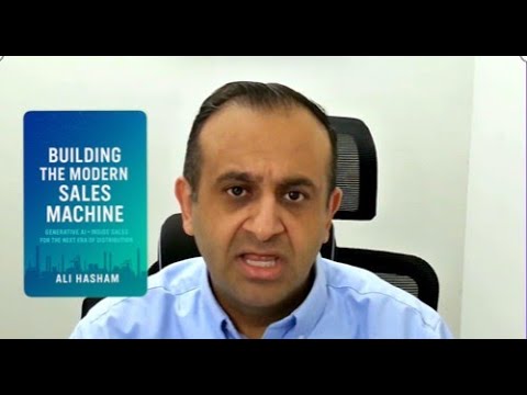 Building the Modern Sales Machine Book Launch - Ali Hasham - YouTube