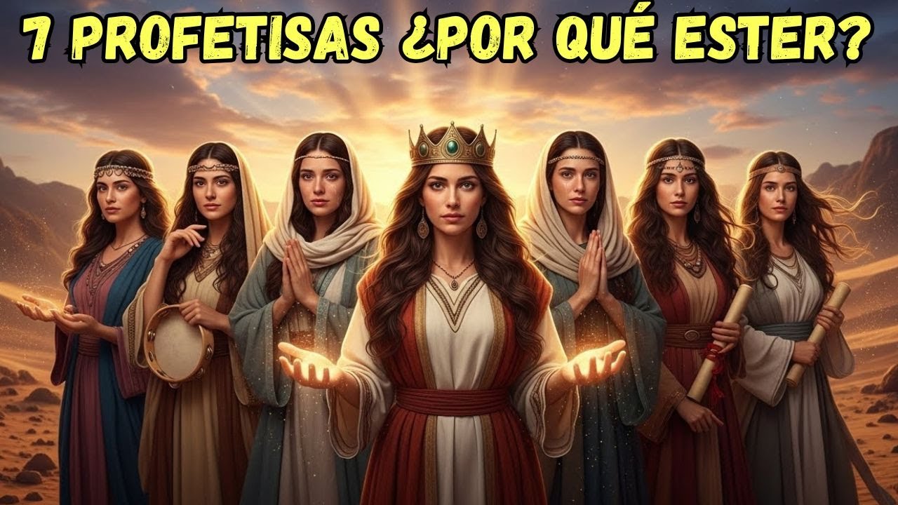 Las 7 PROFETISAS de Israel que los rabinos enumeraron… pero una de ellas ERA ESTER y nadie lo espera