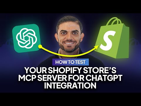 ✅ How to Test Your Shopify Store’s MCP Server for ChatGPT Integration - video from Avenue Z