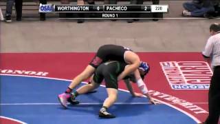 220 lbs Class 3A Match from the 2012 OSAA Wrestling Championships