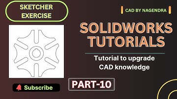 SOLIDWORKS Tutorials For Beginners Part-10 | Fully Defined 2D sketch #solidworkstutorial