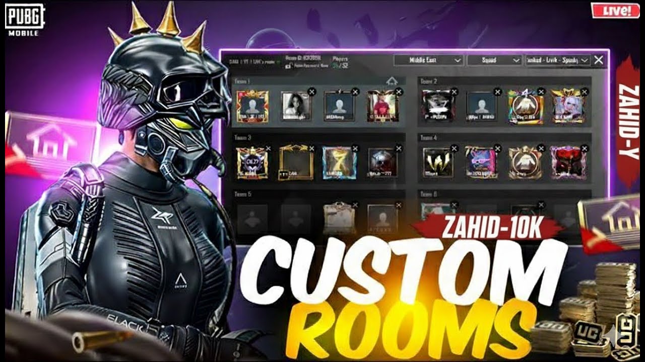 🎁 UC Giveaway LIVE | Custom Room Match 🏆 | Like + Share + Join 🔴