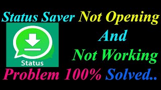 How to Fix Status Saver App  Not Opening  / Loading / Not Working Problem in Android Phone screenshot 4