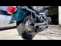 Kawasaki VN800B Project Part 3: Turn signals install!!