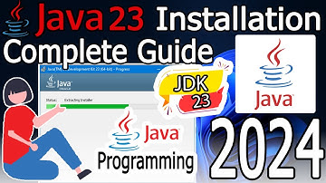 How to Install Java 23 on Windows 10/11 [ 2024 Update ] JAVA_HOME, JDK installation Complete Guide