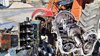 Fiat 480 Tractor Engine Restoration  Tractor Engine Rebuild