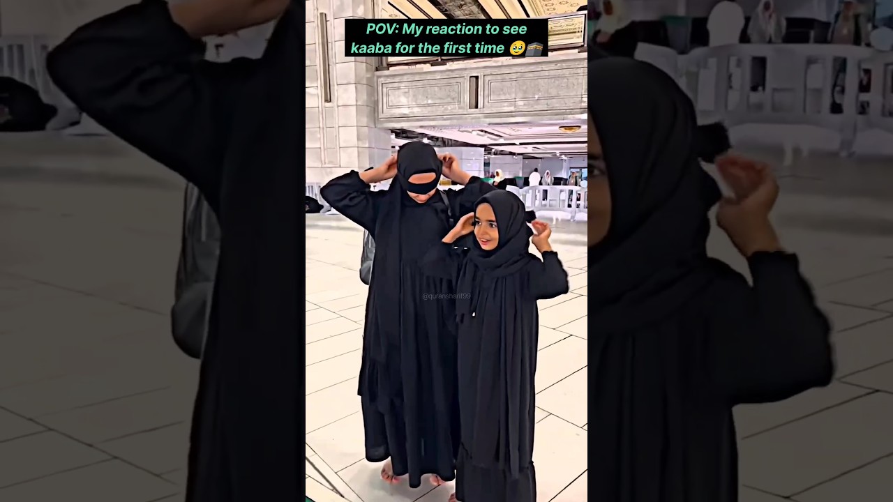 first time seeing kaaba emotional🥹🕋 