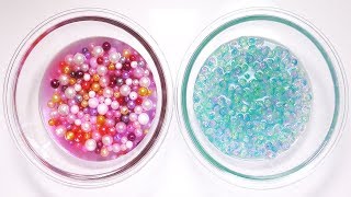 【ASMR】パールスライム × ビーズスライム【音フェチ】PEARL SLIME × BEADS SLIME【SlimeTube】