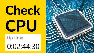 How to Check CPU Uptime in Windows 11 – Easy Steps