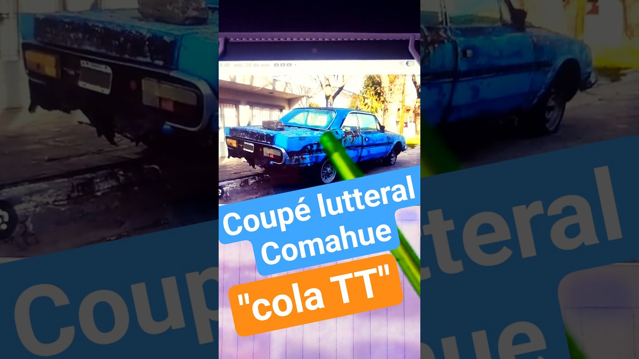 Lutteral Comahue TT coupé 175 KB "cola TT"  años 70's "El eslabón perdido"