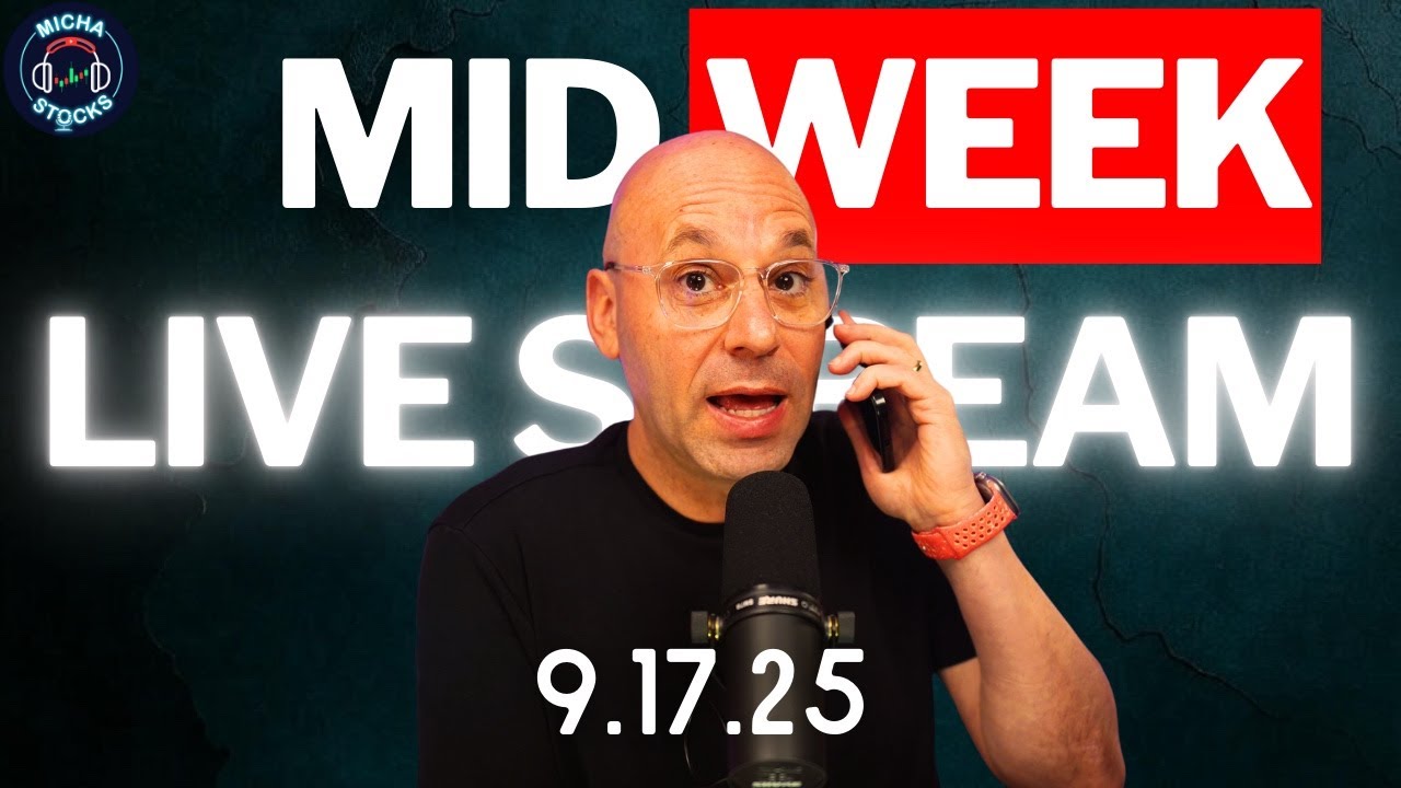 🚨 Обновление фондового рынка в середине недели - прямая трансляция заседания FOMC!!!