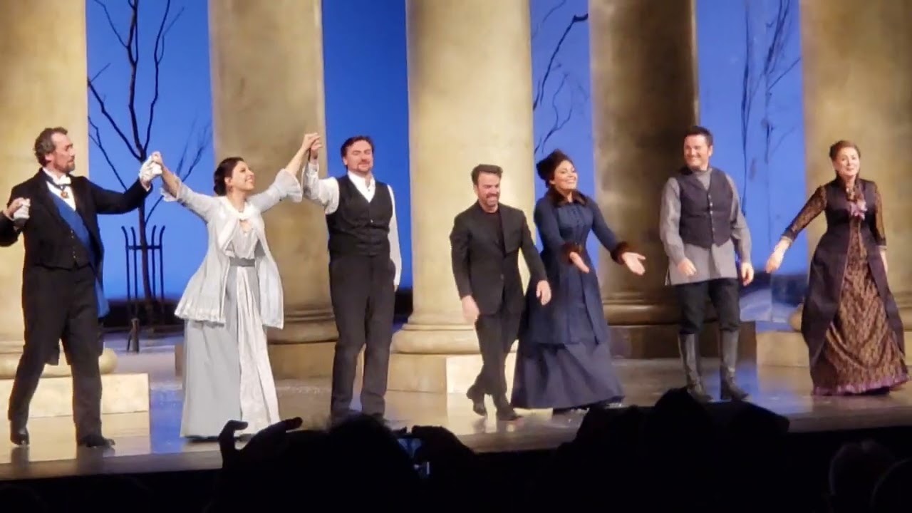 Ovation for Tchaikovsky's "Eugene Oneguin" at Met Opera (3/29/22)