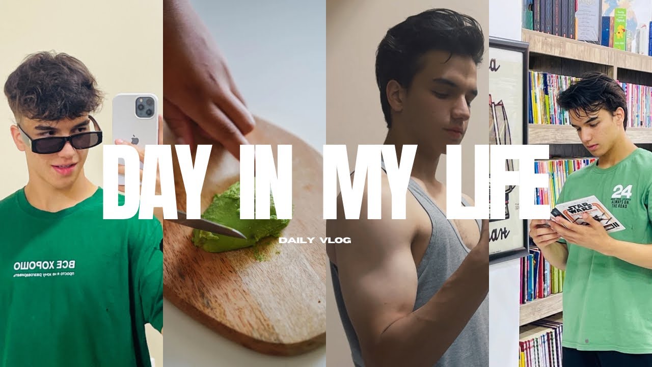 A DAY IN THE LIFE VLOG | grwm + gym + read book + realistic - YouTube