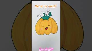 How to draw cute pumpkin🎃 #howtodraw #cute #pumpkin #shorts  #art #trending #satisfyingvideo #viral