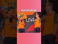 Lando cheering with fans the moment Oscar mentioned his girlfriend Lily #landonorris #oscarpiastri