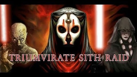 Sith Triumvirate Raid phases breakdown and general info