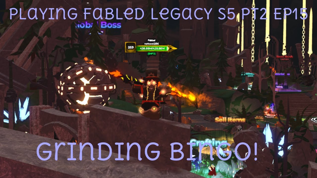 Playing Fabled Legacy S5 PT2 EP15 (Bingo Grinding)