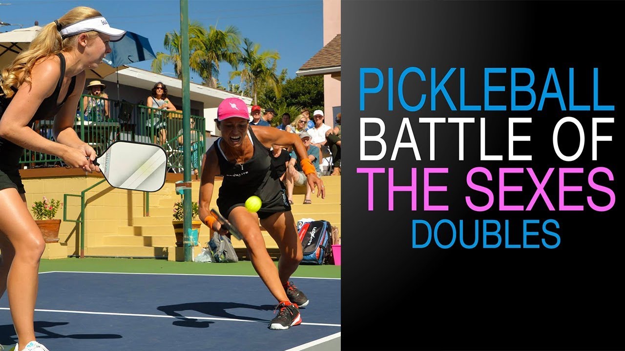 Pickleball Battle of the Sexes DOUBLES Match - 2017