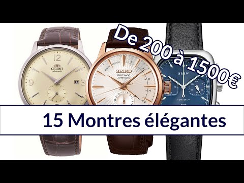 Vidéo: 15 Meilleures Montres Fossil Pour Hommes Au Goût Classique Et Moderne