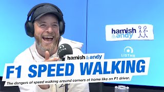 Speeding Around Corners At Home | Hamish & Andy