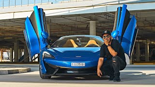 What up, b squad? soo, as you guys saw yesterday i got my hands on the
new mclaren 570s spider! and yes, i'm first person in uae to drive
this! so ...