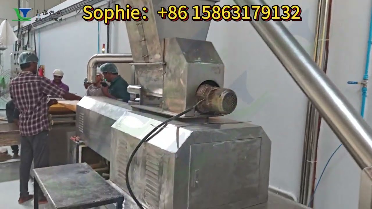 Doritos production line fried corn chips production machine India factory