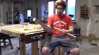 How I make a dovetail lap joint