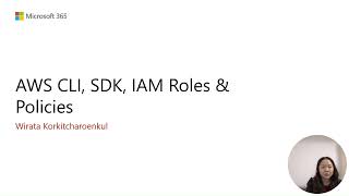 Amazon VPC  S3 AWS CLI SDK IAM Roles &Policies S3 – Advanced 2