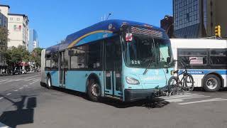 MTA NYCT #6017 on the Q44 SBS to Jamaica turning onto Main Street in Flushing