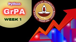 Python GrPA Week 1  //  IITM Online Degree Program  ||  Foundation