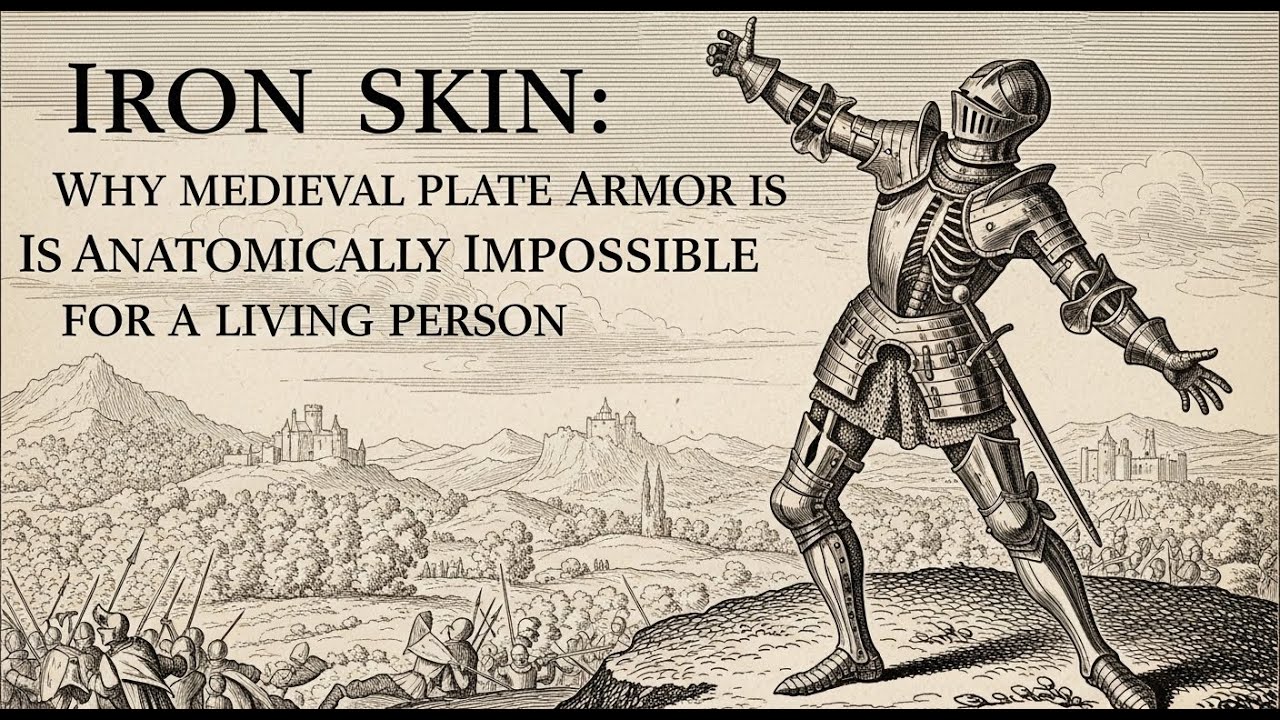 Iron Skin: Why Medieval Plate Armor Is Anatomically Impossible for a Living Person