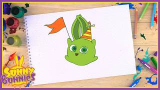 How To Draw Hopper | Sunny Bunnies | Creative Ideas For Kids