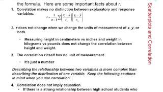 Chapter 6 (Video 4): Scatterplots, Association & Correlation