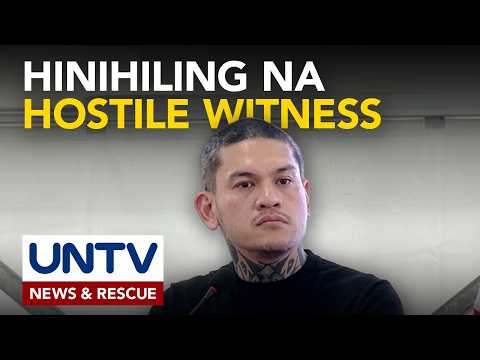 Davao City Mayor Baste Duterte, hinihiling na ideklarang hostile witness ng House prosecution team