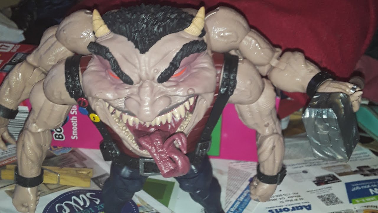 Marvel Legends Sugarman build a figure review