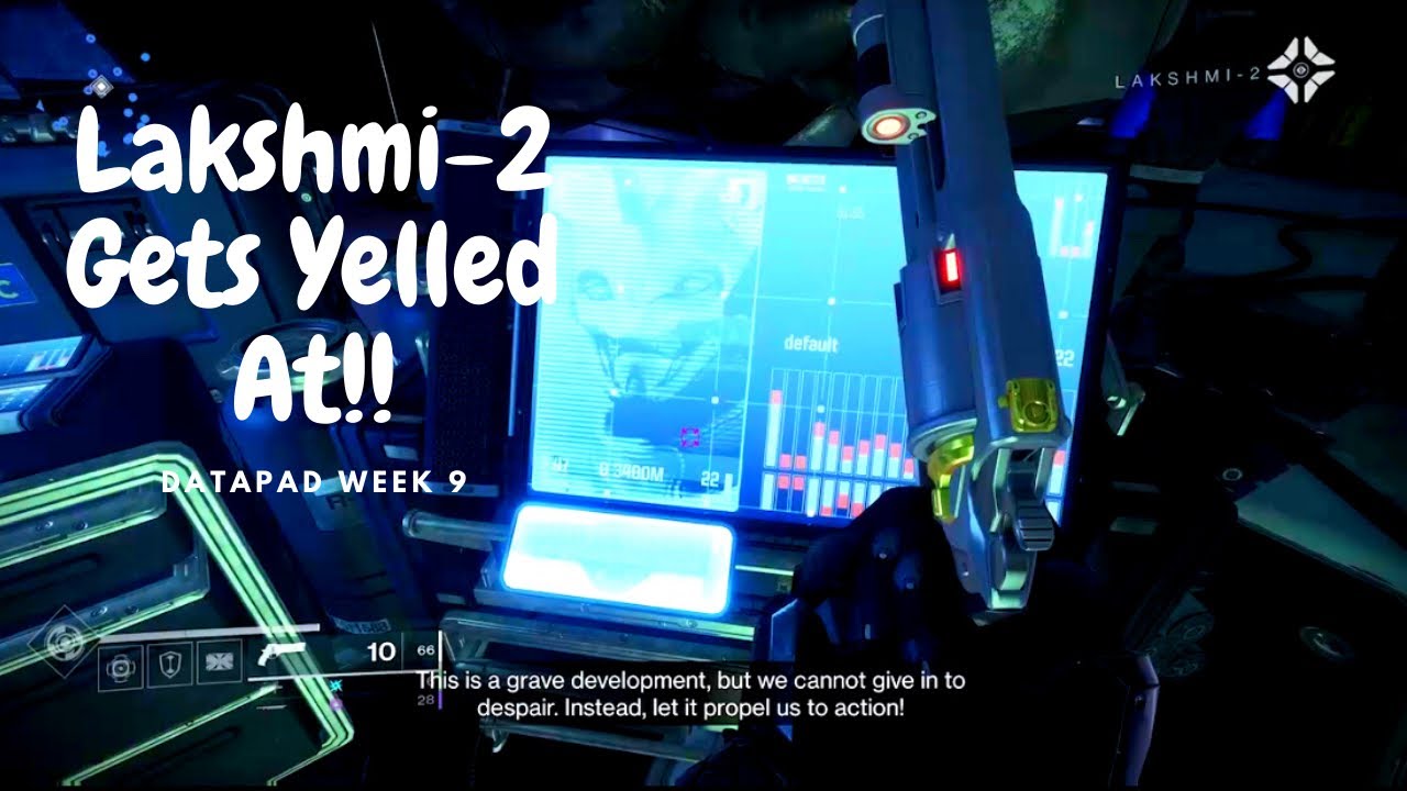 Destiny 2: Season of the Splicer - Lakshmi-2 Is Hating On The Vanguard, Ikora Yells At Lakshmi-2!!