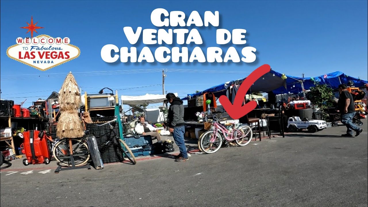 Me fue muy bien vendiendo chacharas en el Swapmeet.