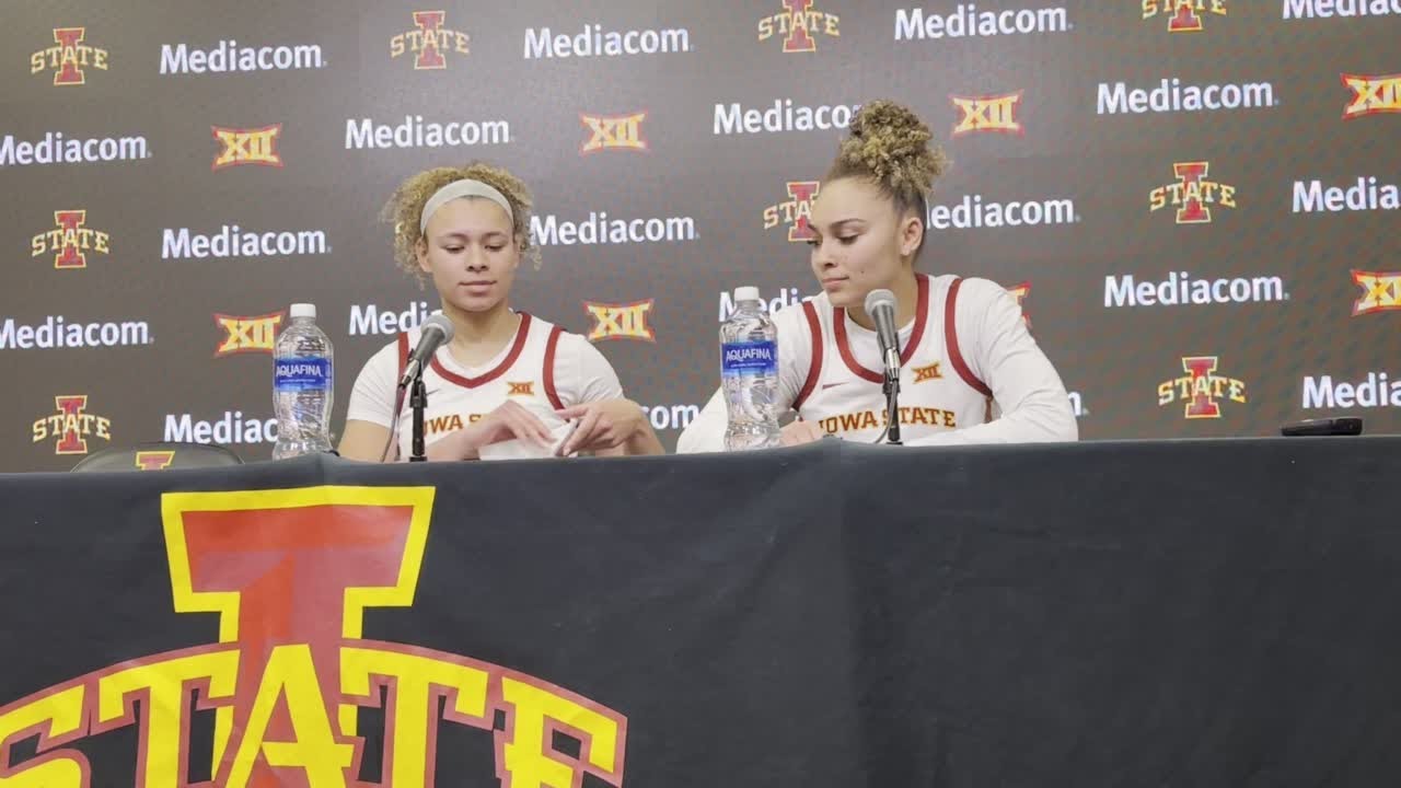 Jada Williams reacts to Iowa State win, career-high 44 points | Iowa State women's basketball