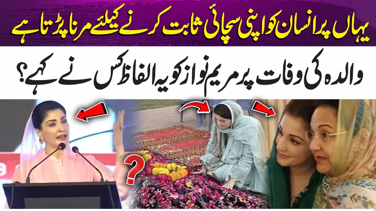 Emotional Revelation: The Painful Words Directed at Maryam Nawaz | 365 Plus