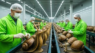 Inside the Snail Essence Factory : From Snail Slime to Luxury Skin Serum (Full Process)