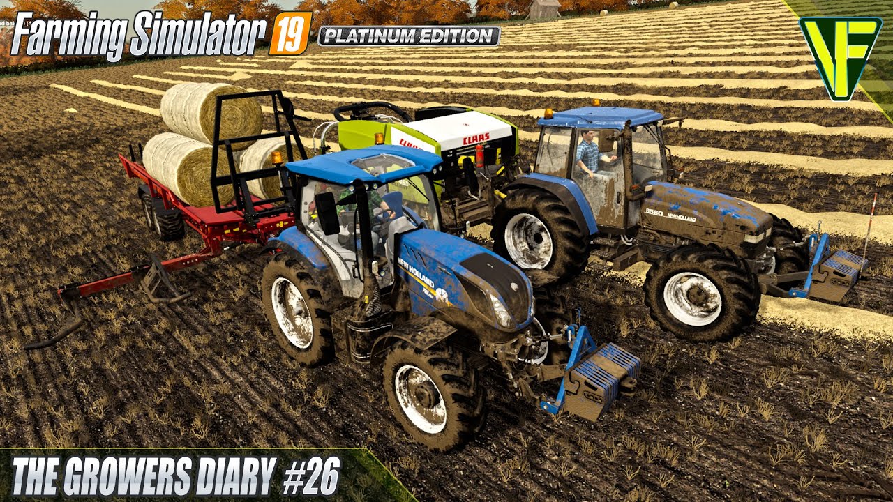 Straw Cleanup! | The Growers Diary #26 | Farming Simulator 19 RolePlay