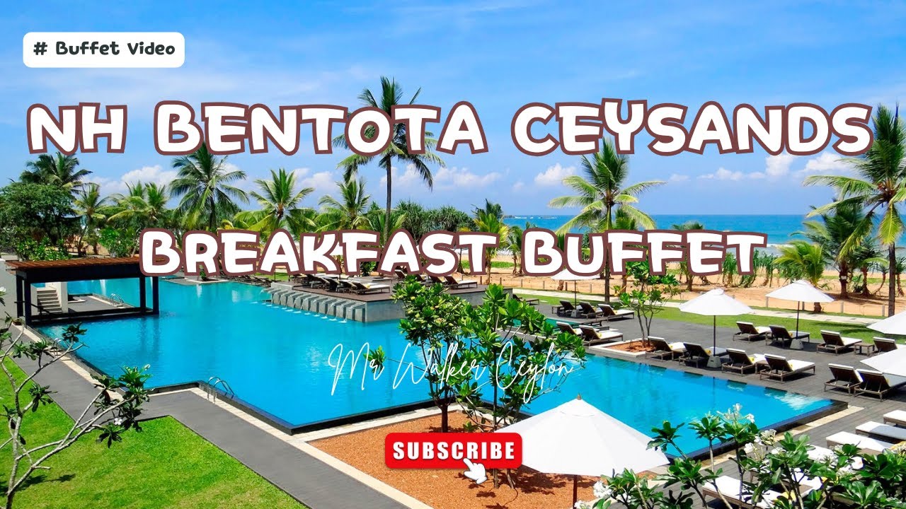 NH Bentota Ceysands Breakfast Buffet 