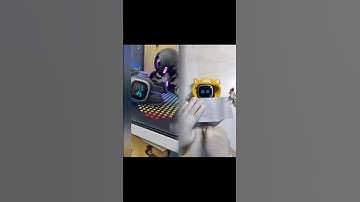 Emo robot gets shot #emo #emorobot #emopet #airobot #petrobot