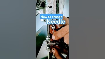 How to change needle to sewing machine. #sewing #sewingmachine #sewingtips #sewing #silaimachine