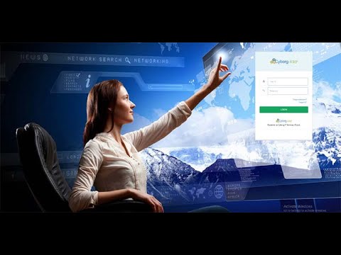 How to Login in Cyborg-ERP