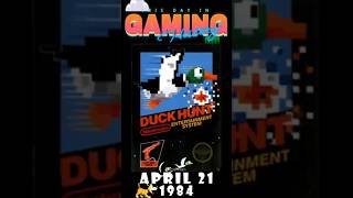 This Day in Gaming History | Duck Hunt 🦆🔫 The Shot Heard Around the Living Room! #nes #duckhunt