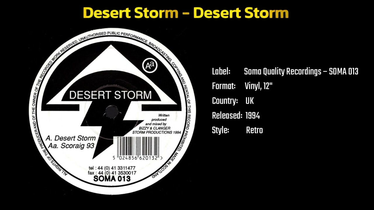 Desert Storm - Desert Storm (1994) - YouTube