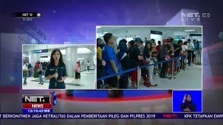 Hari Peresmian MRT Jakarta, Masyarakat Berbondong Antre di Stasiun MRT NET12